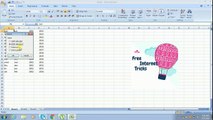 MS Excel 2007 Tutorial -How to edit Cell, Row,Column, Worksheet