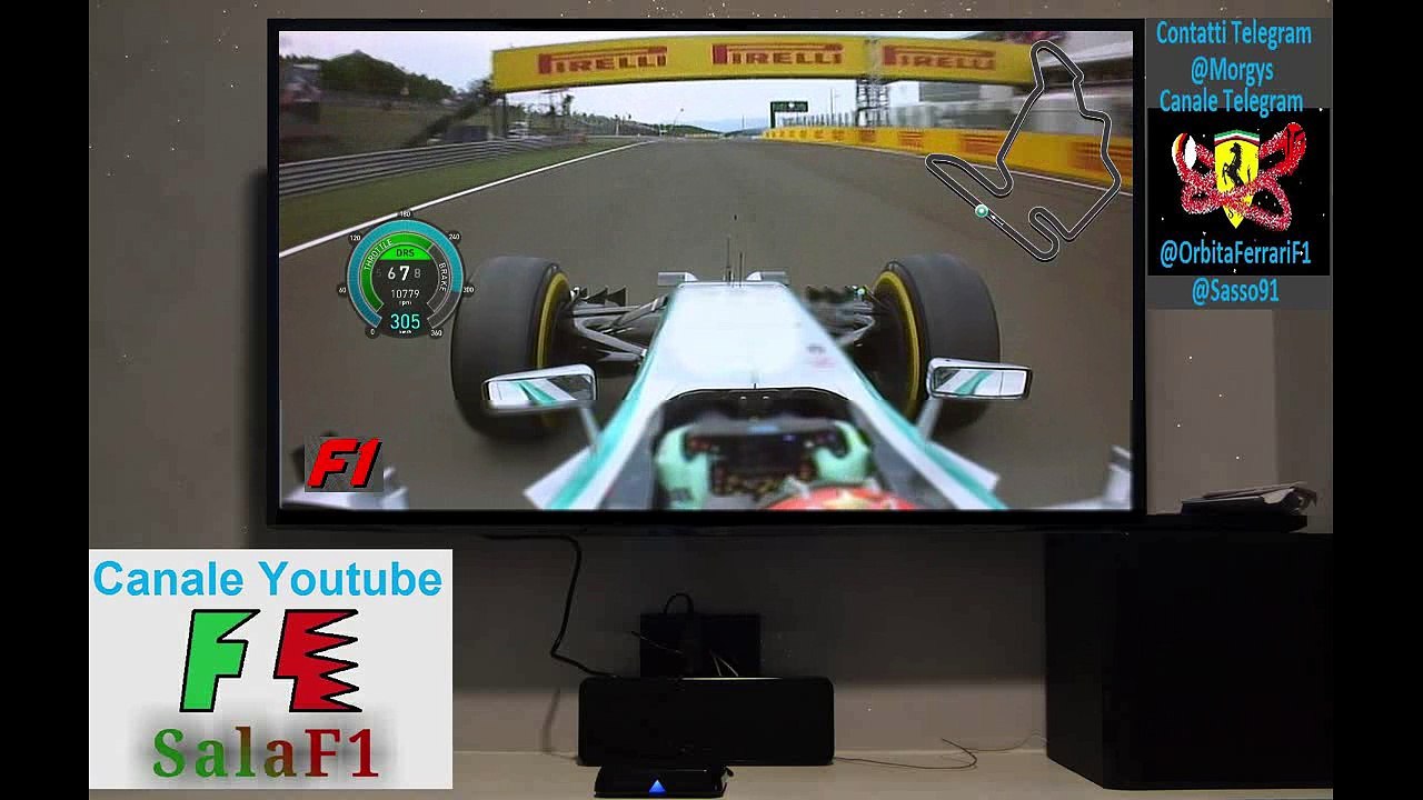 Pole Lap Onboard - F1 2014 Round 11 - GP Hungarian (Hungaroring) Nico Rosberg