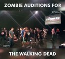 The Walking Dead : auditions de zombies