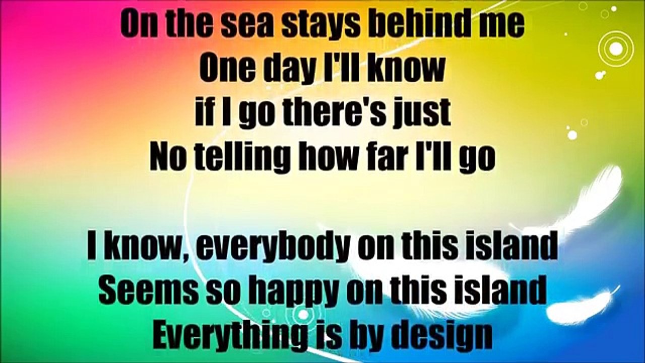 Auli'i Cravalho - How Far I'll Go (Moana ⁄ Vaiana) LYRICS