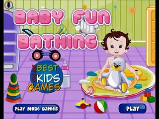 Baby Fun Bathing Game Play Games For Kids