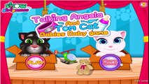 Talking Tom cat funny videos in english - Kids Babies Game - GERTIT vs Tom Cat Screaming