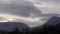 Mesmerising rolling clouds in Russian skies
