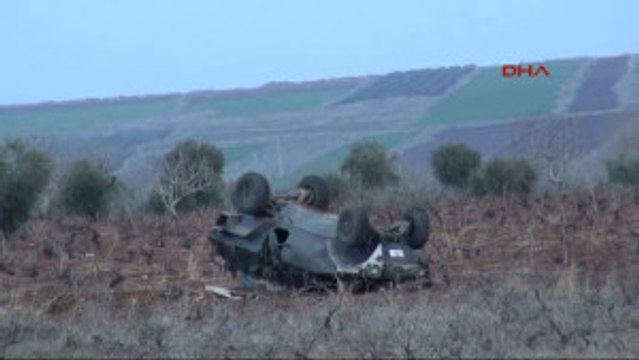 Kilis'te Zırhlı Araç Devrildi: 3 Asker Yaralı