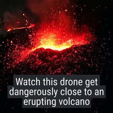 Drone footage shows off just how intense a volcano can be || Imagens de Drone mostram o quão intenso um vulcão pode ser