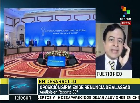 Grupos opositores sirios presionan para renuncia de Al Assad