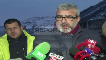 Reprot TV - Dervishaj inspekton Pogradec- Lin: Shqetësim akulli në rrugë