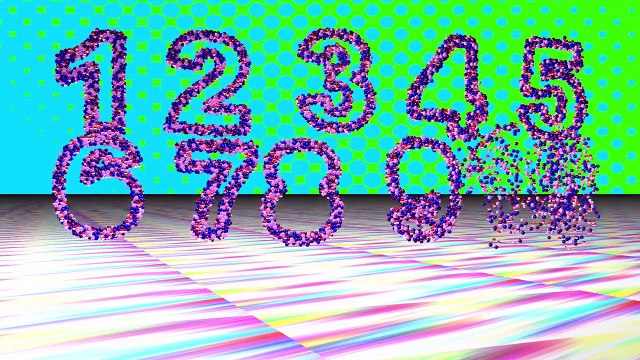 Los Numeros en Español para Niños | videos infantil espanol | los números | aprender a contar