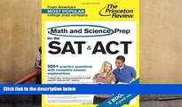 Popular Book  Math and Science Prep for the SAT   ACT: 2 Books in 1 (College Test Preparation)