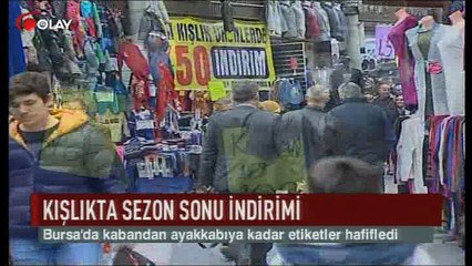 Kışlıkta sezon sonu indirimi (Haber 27 02 2017)