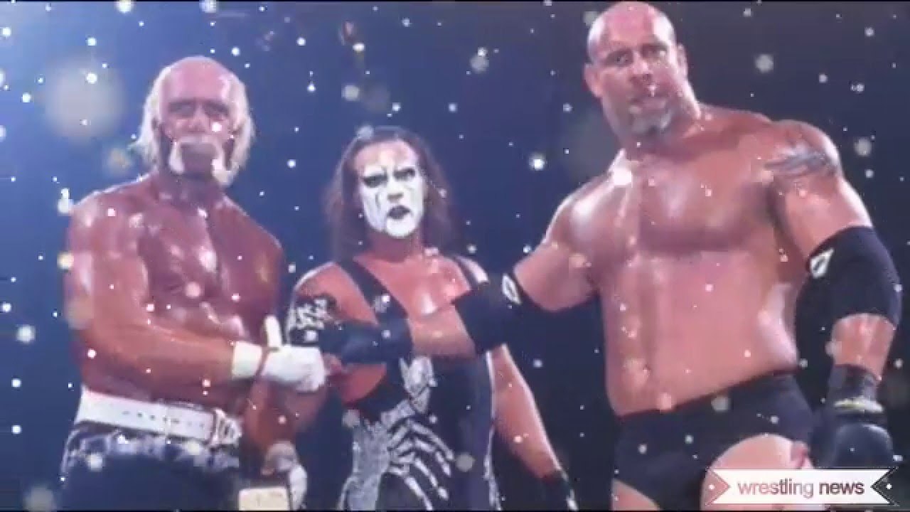 goldberg  sting  hulkhogan vs  sid steiner nash