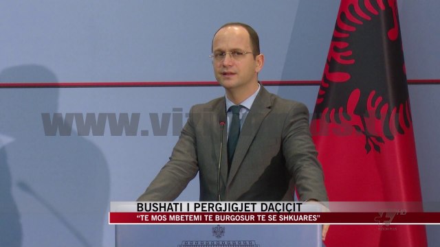 Bushati i përgjigjet Daçiçit: Jo peng i të shkuarës - News, Lajme - Vizion Plus