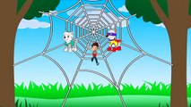 Paw Patrol Itsy Bitsy Spider Kids Song | Incy Wincy Spider Nursery Rhyme | Kids Video #Animation