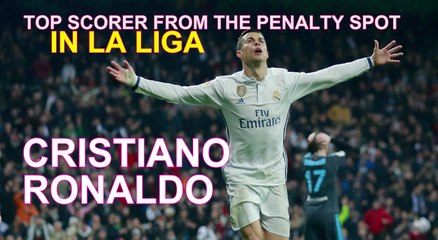 Ronaldo La Liga's penalty king