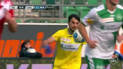 St.Gallen 0:1 FC Lugano (Swiss Super League 26 February 2017)