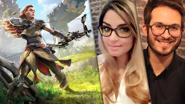 Découvrez Horizon Zero Dawn sur PS4 avec Carole et Julien