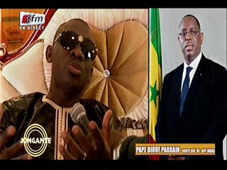 Pape Diouf à Macky Sall