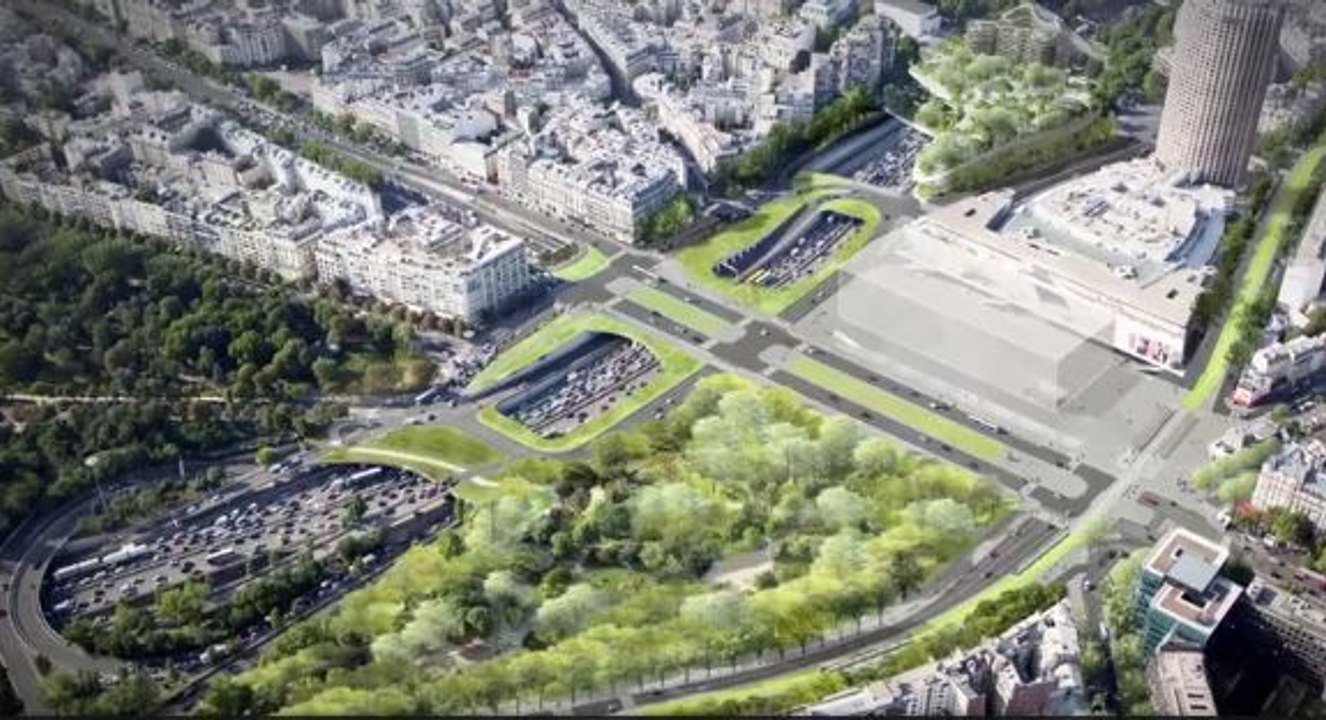 L'aménagement de la place Maillot de 1765 à demain
