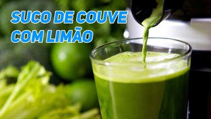 Suco de Couve com Limão - PARA EMAGECER EM UMA SEMANA
