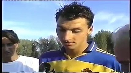 Pandev i Ibrahimović, Makedonija - Švedska 2001. godine