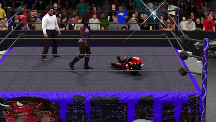 WWE 2K17 jaqueline v purgatori