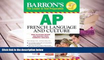 Popular Book  Barron s AP French Language and Culture with Audio CDs  For Online