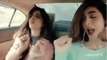 Urwa and Mawra Hocane HOT Dance in Car ► Morning Madness