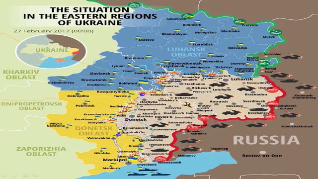 Полковник Андрій Лисенко, речник Міністерства оборони України з питань АТО. УКМЦ, 27.02.2017