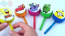 Vanz Toys Winnie The Pooh Cookie Cutters Play Doh Lollipop SpongeBob Finding Dory Minions