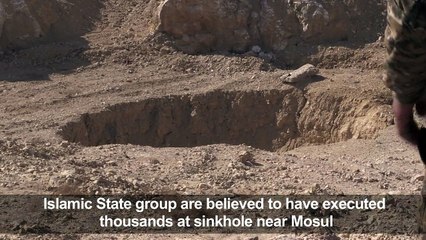 In Iraq's desert, mass grave horror beneath the dirt