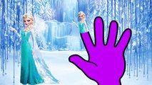 Frozen Elsas Finger Family Songs Nursery Rhymes | Pink Frozen Elsa Dinosaurs Sea Animals