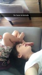 OLI jugando con su tía Delfi - 27 de Febrero