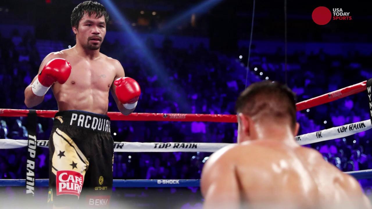 Manny Pacquiao to fight Amir Khan in April
