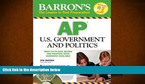 Best Ebook  Barron s AP U.S. Government and Politics with CD-ROM (Barron s AP United States