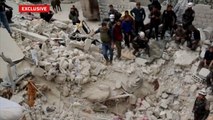 20 قتيلا بقصف روسي على ريف إدلب