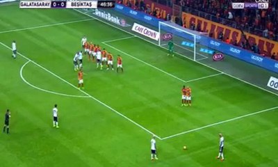 derson Talisca Freekick Goal HD - Galatasaray 0-1 Besiktas 2/27/2017