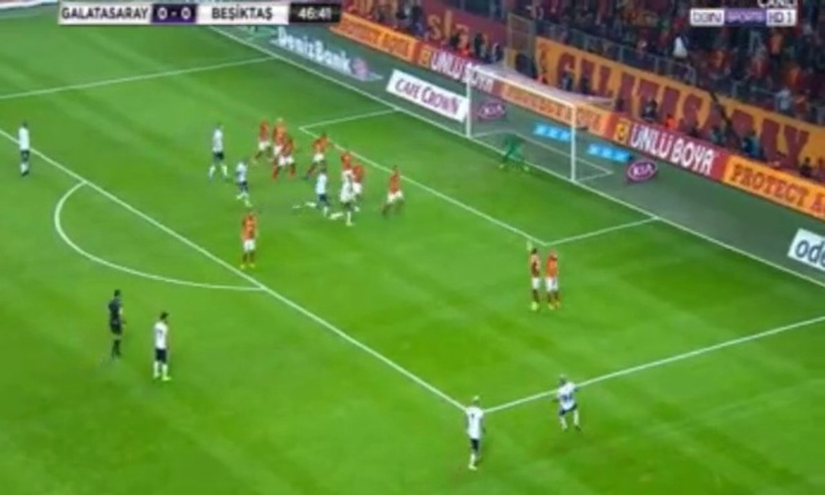 Anderson Talisca Freekick Goal HD - Galatasaray 0-1 Besiktas 2/27/2017