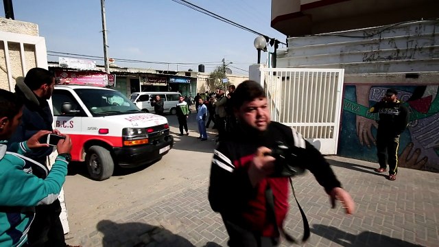 Cuatro heridos en ataque israelí en Gaza tras disparo de cohetes