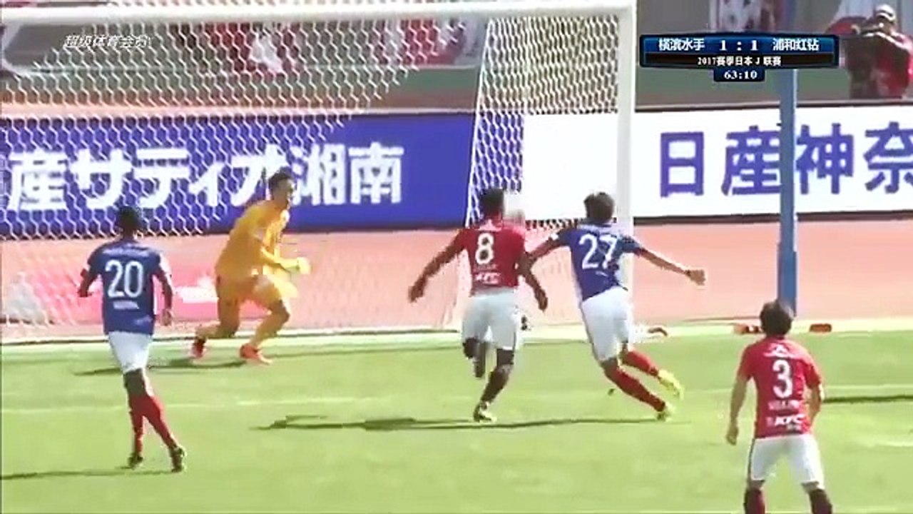 Yokohama Marinos 3:2 Urawa (Japanese J League 25 February 2017)