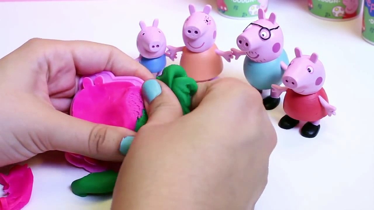 Play Doh Peppa Pig Space Rocket Dough Playset Peppa Pig Juguetes Plastilina Peppa Pig Toys Review