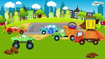 El Camión y El Grúa para niños - Camiónes infantiles - Carritos para niños - Coches infantiles