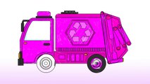 Learn Colors withgabrage Trucks for Children Preschool Kids Nursery Rhymes Crazy kids Color