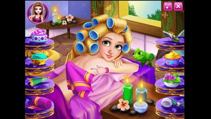 ᴴᴰ ♥♥♥ Дисней замороженные игры Дисней Рапунцель Спа день детские видео игры для детей