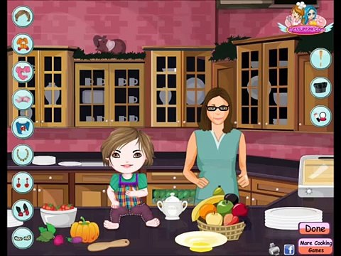 Baby Cooking School Role Playing Brain Games Videos games for Kids - Girls - Baby Android