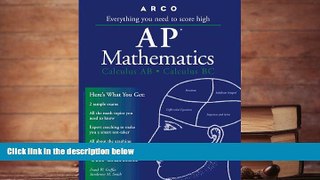 Popular Book  Arco AP Mathematics: Calculus AB and Calculus BC (Arco Master the AP Calculus AB