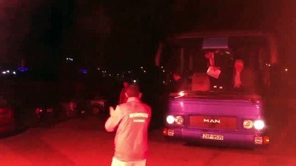 Υποδοχή στον Ρέντη για το βόλεϊ του Ολυμπιακού