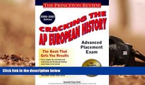 Popular Book  Cracking the AP European History, 2000-2001 Edition (Cracking the Ap European