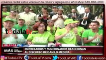 Empresarios reaccionan al discurso de Danilo Medina-Mas Que Noticias-Video
