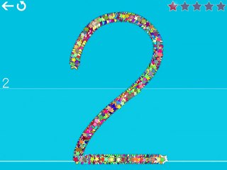 Cursive Writing Wizard – Trace Letters & Words - All Numbers 5 Stars Mode