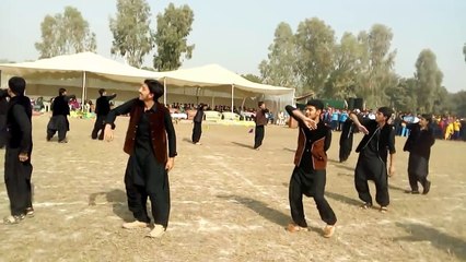 Attan by students at mps college multan.